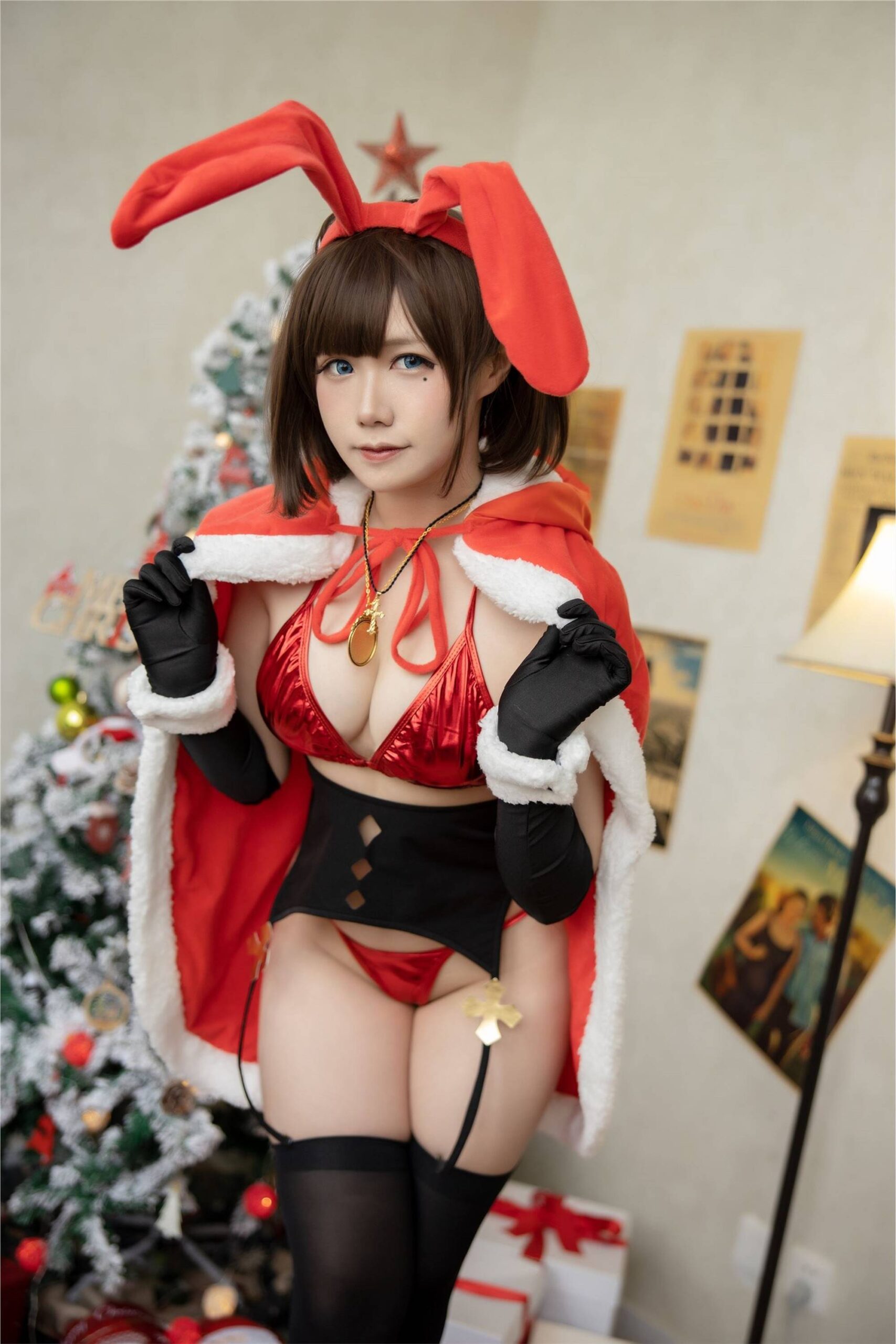 Online Collection Series -Welfare Hime Mahua-chan “Motaro Christmas Bunny” VIP Welfare Post26P –